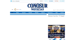 Desktop Screenshot of conosurnoticias.com.ar