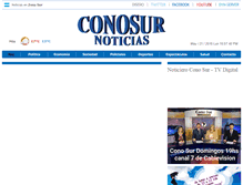 Tablet Screenshot of conosurnoticias.com.ar